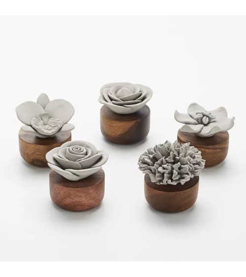 Diffuseur rose en porcelaine