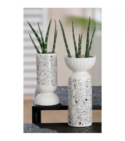 Vase en céramique Art Moderne