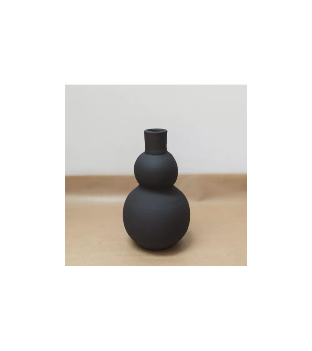 Vase Bergame noire