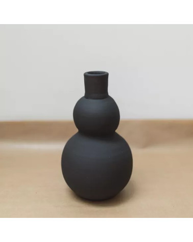 Vase Bergame noire