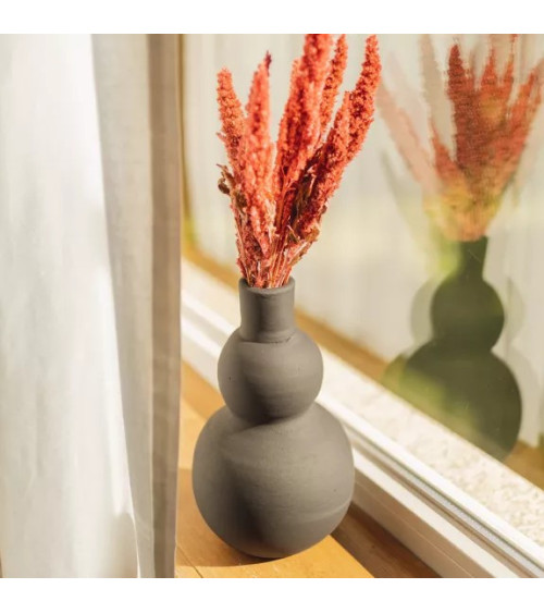 Vase BERGAME noir