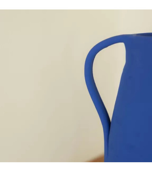Vase en céramique Paros bleu cyclades