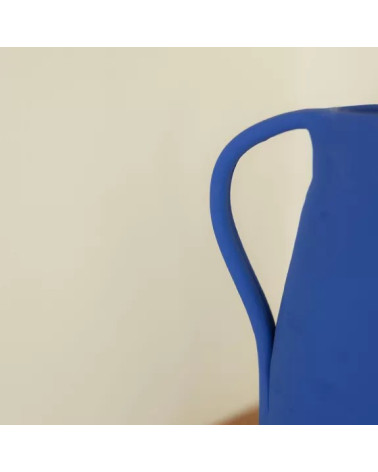 Vase en céramique Paros bleu cyclades