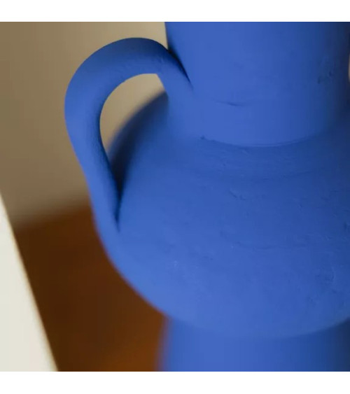 Vase en céramique Santorin Bleu Cyclades