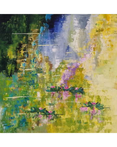 La représentation contemporaine du bassin des nymphéas de Claude Monet