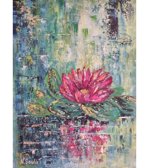 La représentation contemporaine du bassin des nymphéas de Claude Monet