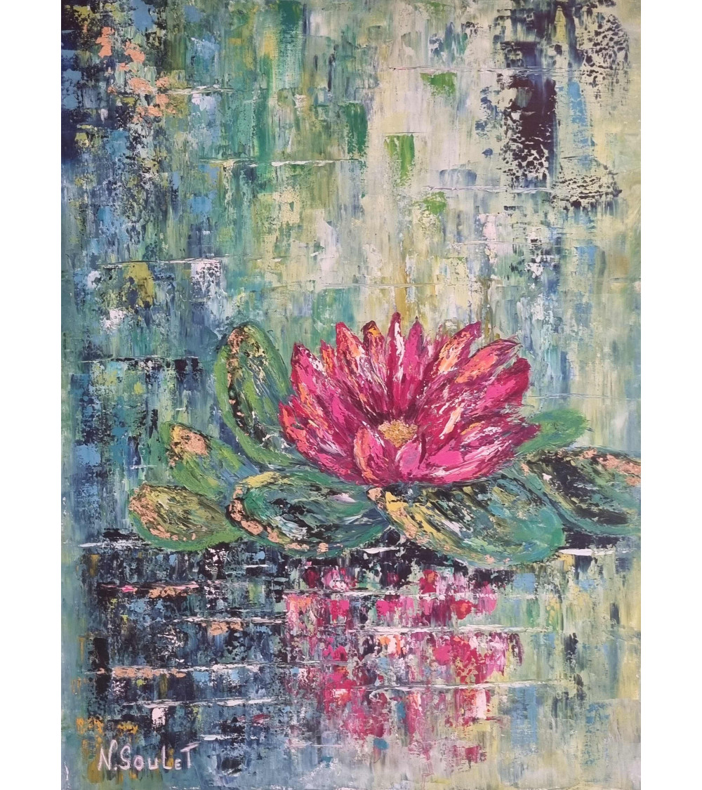 La représentation contemporaine du bassin des nymphéas de Claude Monet