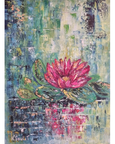 La représentation contemporaine du bassin des nymphéas de Claude Monet