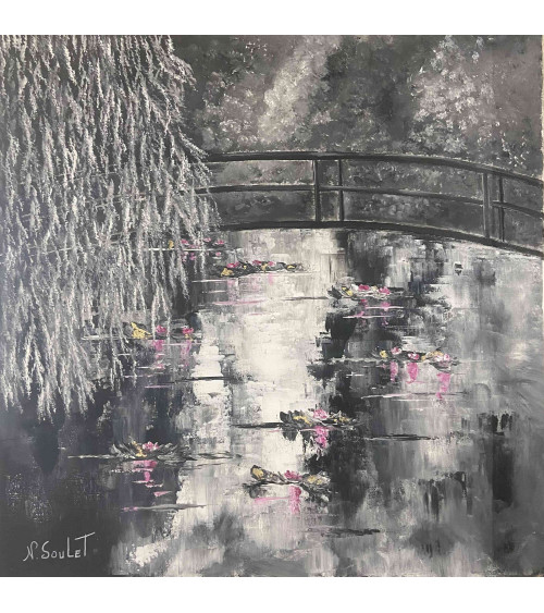 La représentation contemporaine du bassin des nymphéas de Claude Monet