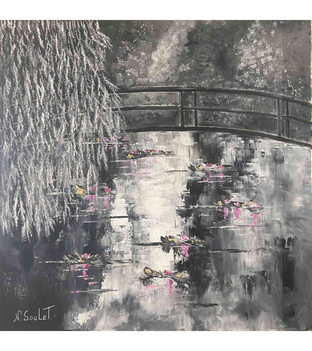 La représentation contemporaine du bassin des nymphéas de Claude Monet