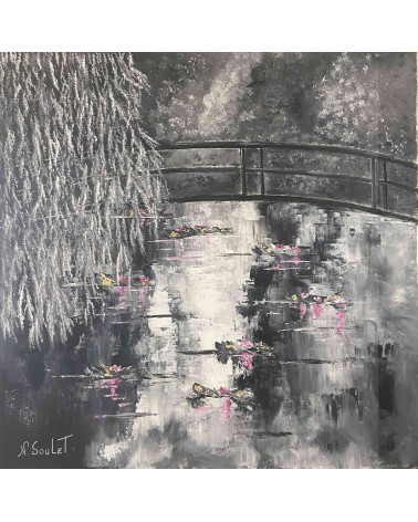 La représentation contemporaine du bassin des nymphéas de Claude Monet