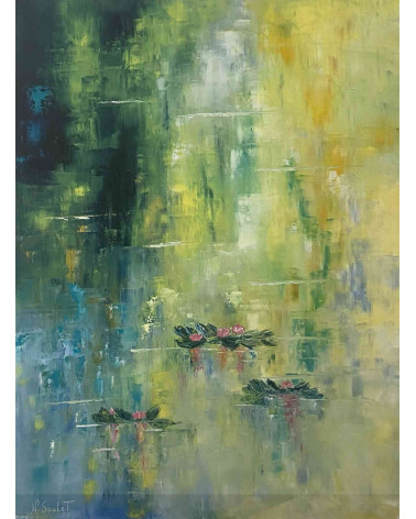 La représentation contemporaine du bassin des nymphéas de Claude Monet