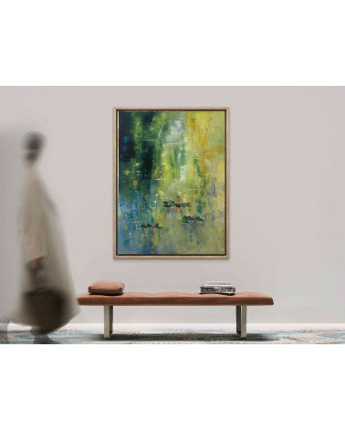 La représentation contemporaine du bassin des nymphéas de Claude Monet