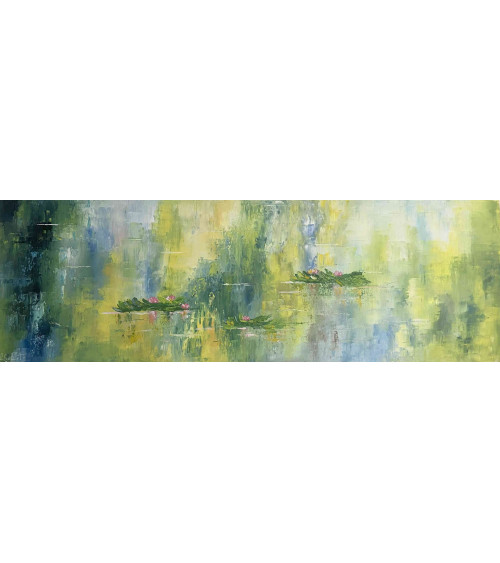 La représentation contemporaine du bassin des nymphéas de Claude Monet