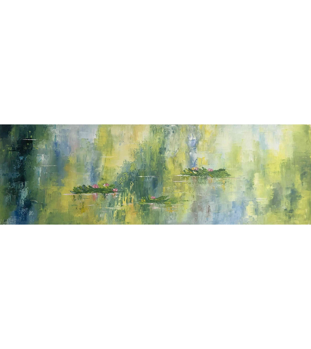 La représentation contemporaine du bassin des nymphéas de Claude Monet