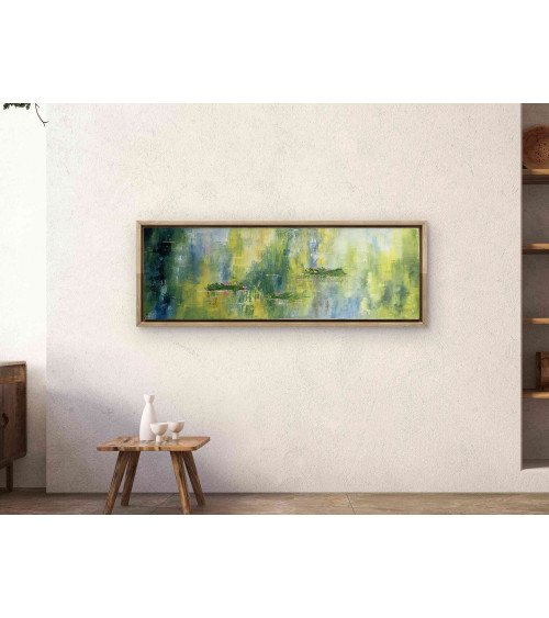 La représentation contemporaine du bassin des nymphéas de Claude Monet