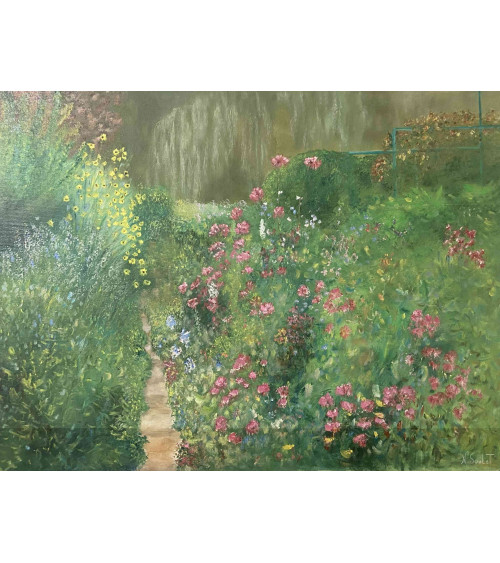 La représentation contemporaine du bassin des nymphéas de Claude Monet