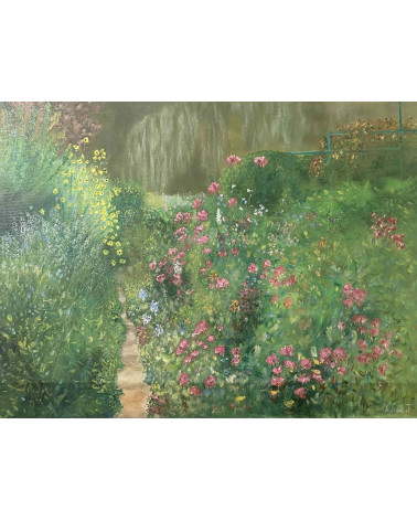 La représentation contemporaine du bassin des nymphéas de Claude Monet