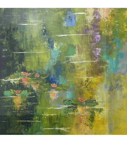 La représentation contemporaine du bassin des nymphéas de Claude Monet