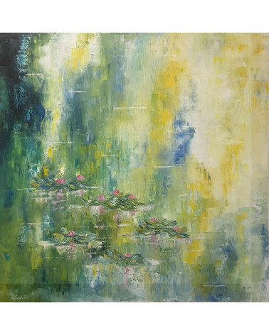 La représentation contemporaine du bassin des nymphéas de Claude Monet