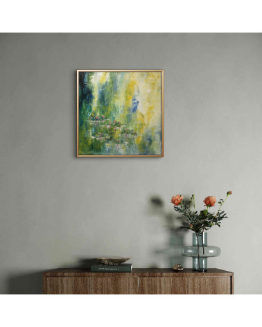 La représentation contemporaine du bassin des nymphéas de Claude Monet