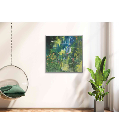 La représentation contemporaine du bassin des nymphéas de Claude Monet