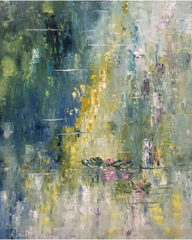 La représentation contemporaine du bassin des nymphéas de Claude Monet