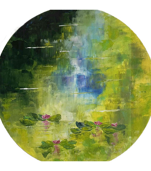 La représentation contemporaine du bassin des nymphéas de Claude Monet