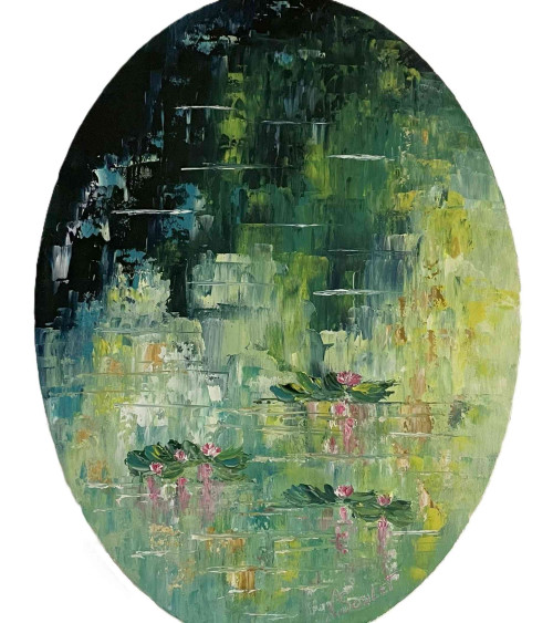 La représentation contemporaine du bassin des nymphéas de Claude Monet