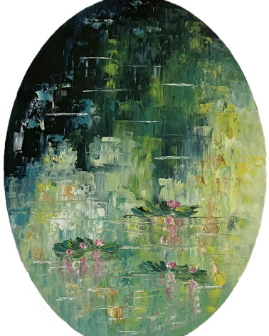 La représentation contemporaine du bassin des nymphéas de Claude Monet