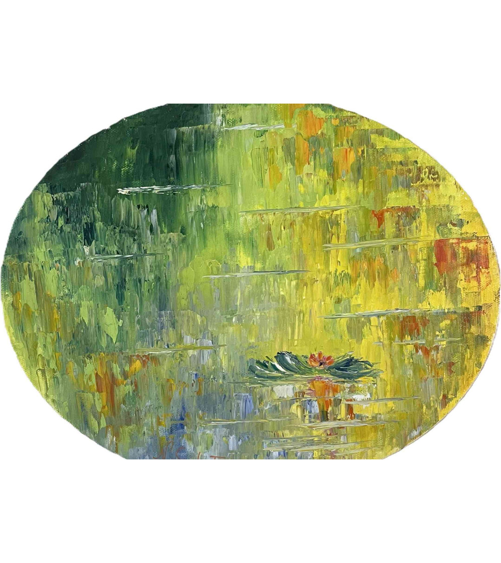 La représentation contemporaine du bassin des nymphéas de Claude Monet