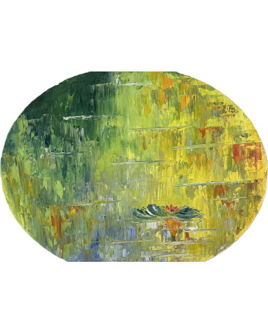 La représentation contemporaine du bassin des nymphéas de Claude Monet