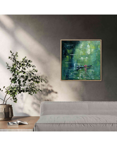 La représentation contemporaine du bassin des nymphéas de Claude Monet