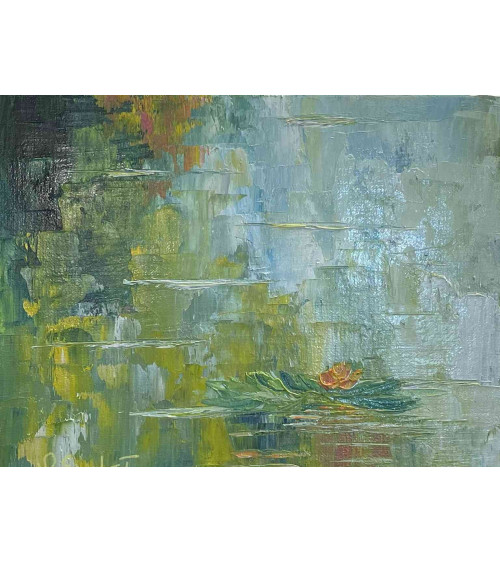 La représentation contemporaine du bassin des nymphéas de Claude Monet