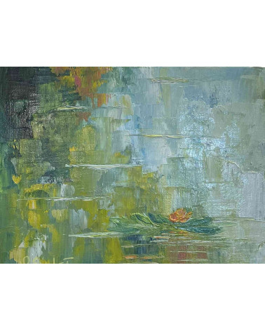 La représentation contemporaine du bassin des nymphéas de Claude Monet
