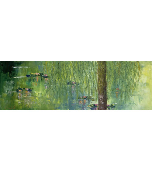 La représentation contemporaine du bassin des nymphéas de Claude Monet