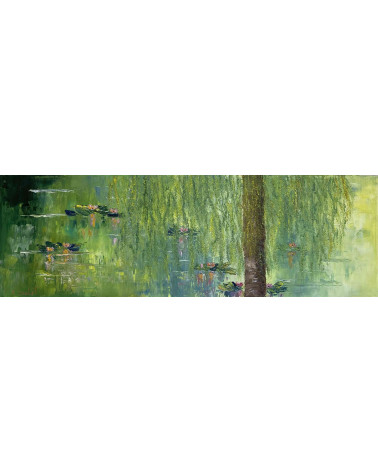 La représentation contemporaine du bassin des nymphéas de Claude Monet
