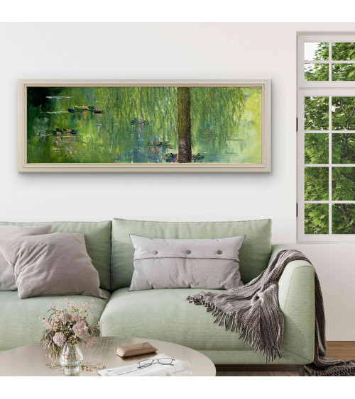 La représentation contemporaine du bassin des nymphéas de Claude Monet