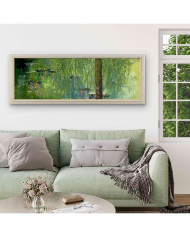 La représentation contemporaine du bassin des nymphéas de Claude Monet