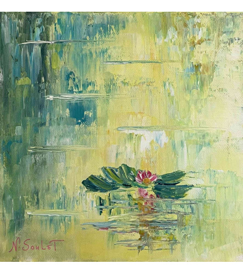 La représentation contemporaine du bassin des nymphéas de Claude Monet