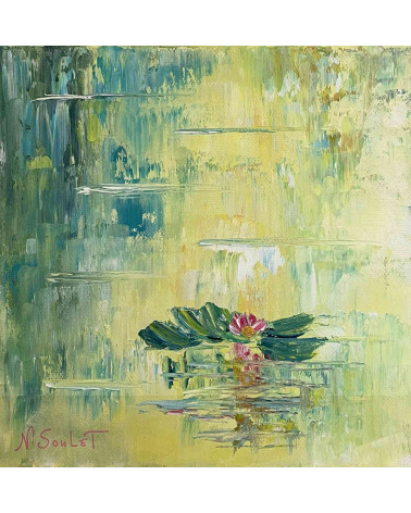 La représentation contemporaine du bassin des nymphéas de Claude Monet