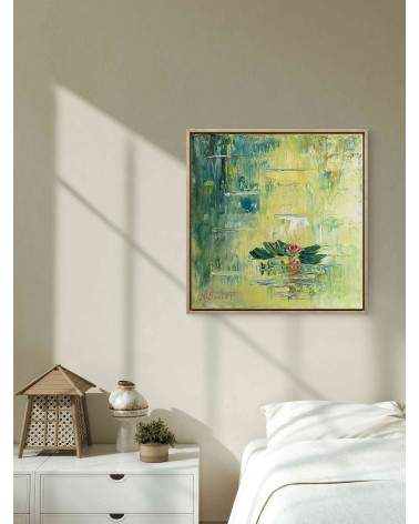La représentation contemporaine du bassin des nymphéas de Claude Monet