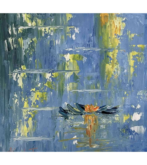 La représentation contemporaine du bassin des nymphéas de Claude Monet