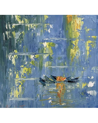 La représentation contemporaine du bassin des nymphéas de Claude Monet