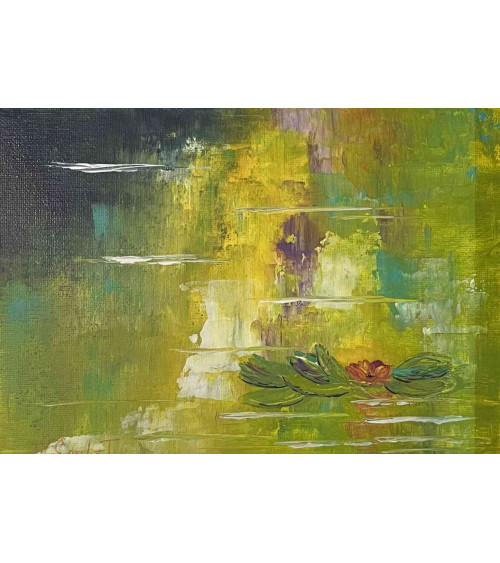 La représentation contemporaine du bassin des nymphéas de Claude Monet