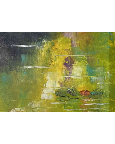 La représentation contemporaine du bassin des nymphéas de Claude Monet