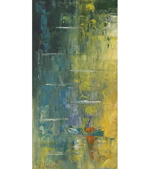 La représentation contemporaine du bassin des nymphéas de Claude Monet