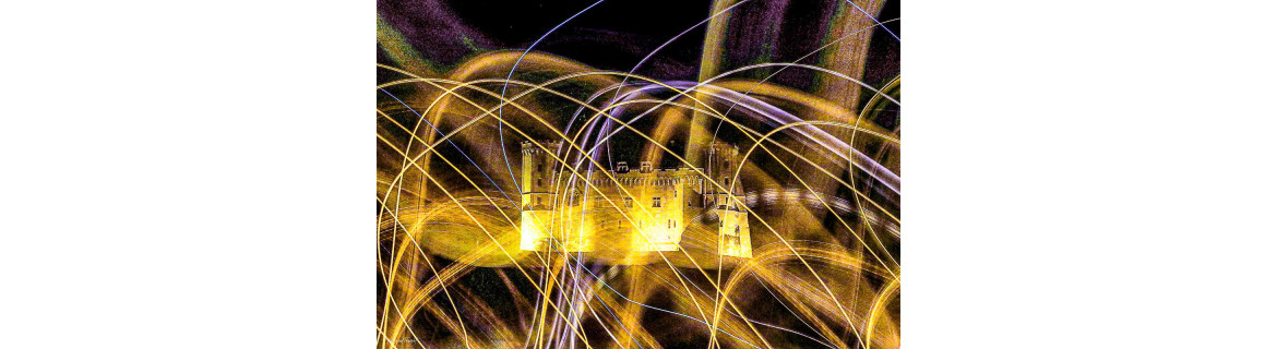 Arnaud Touzet — Photographies de Saumur | Light painting  art nocturne